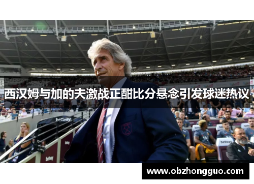 西汉姆与加的夫激战正酣比分悬念引发球迷热议